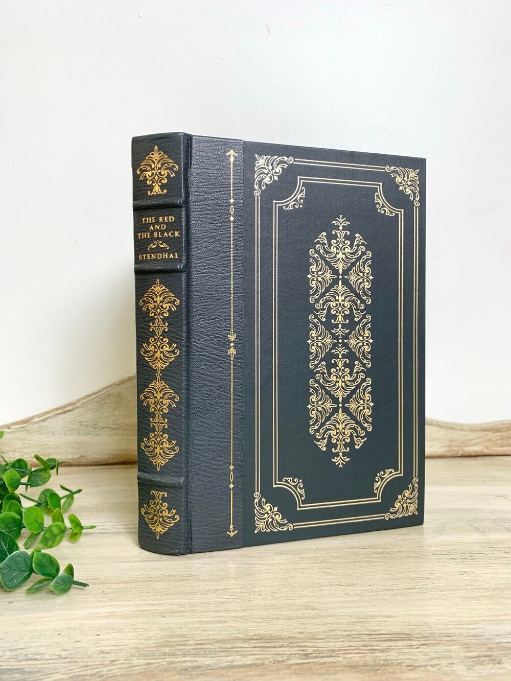 Vintage Franklin Library The Red and the Black by Stendhal Leather Bound Book